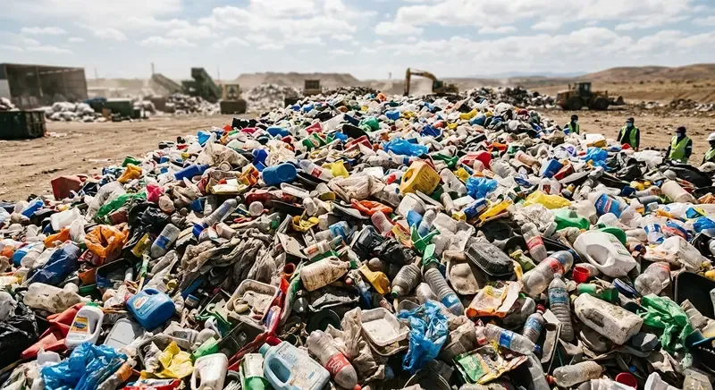 Plastic waste